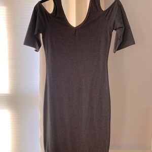 Grey Cocktail Dress